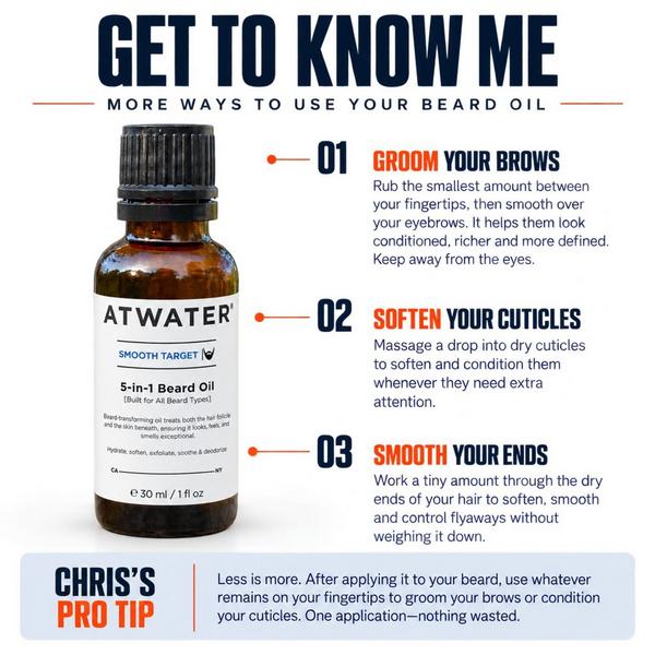 ATWATER Smooth Target 5-in-1 Beard Oil #6