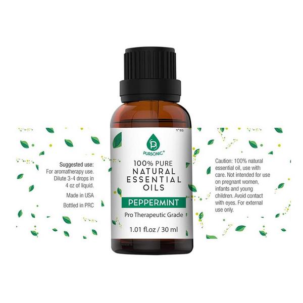 PURSONIC 100% Pure & Natural Peppermint Essential Oils #3