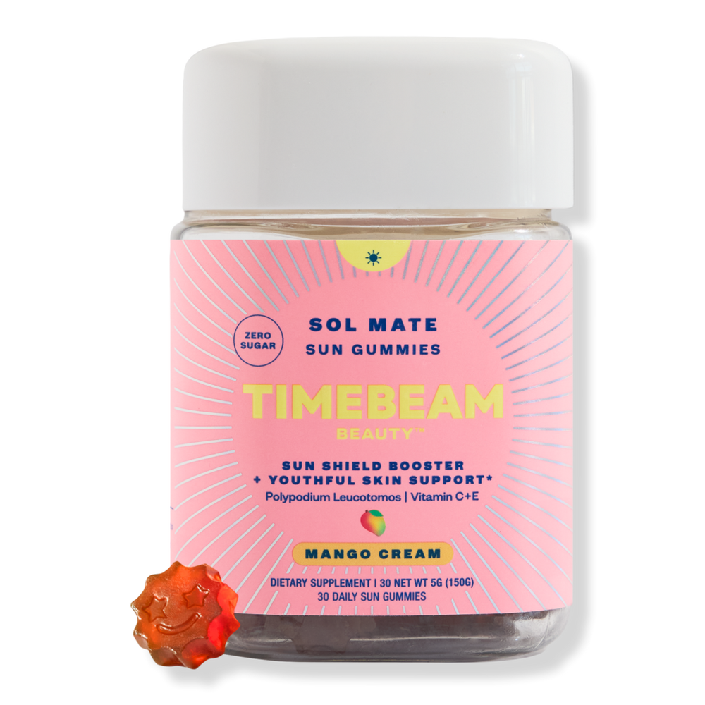 Timebeam Sol Mate Sun Gummies Skin Protection Supplement