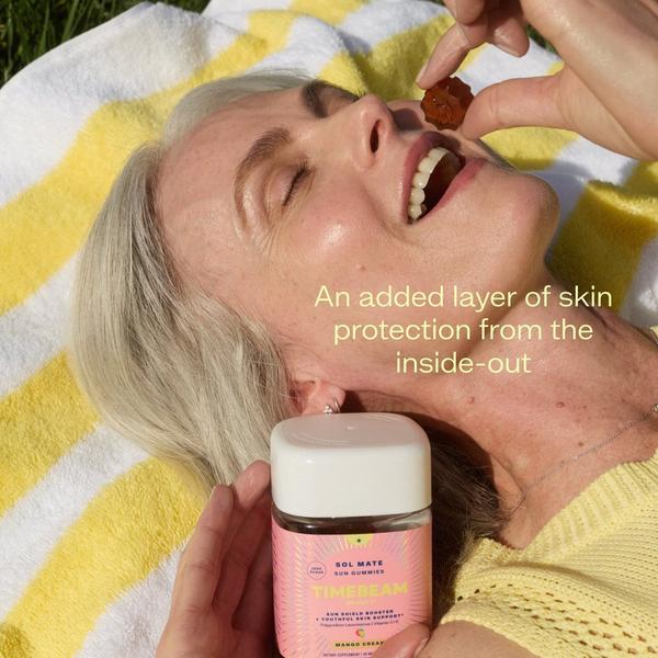 Timebeam Sol Mate Sun Gummies Skin Protection Supplement #5