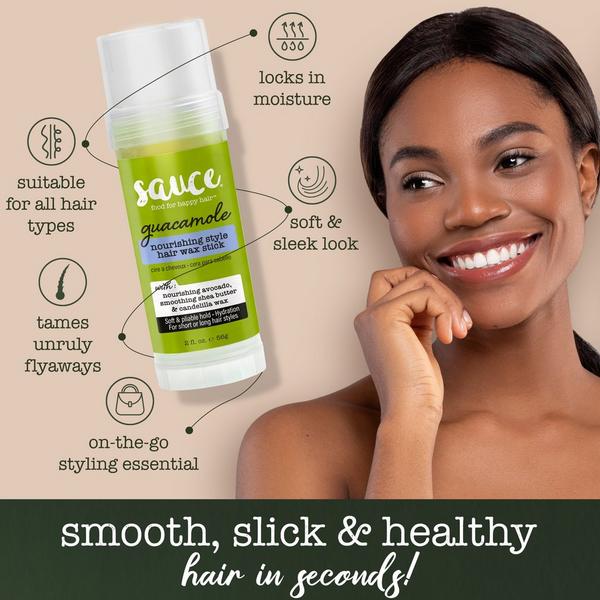 Sauce Beauty Guacamole Hair Wax Stick #5