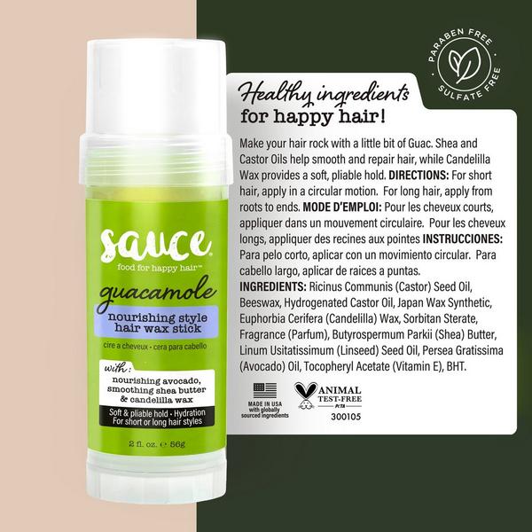 Sauce Beauty Guacamole Hair Wax Stick #7