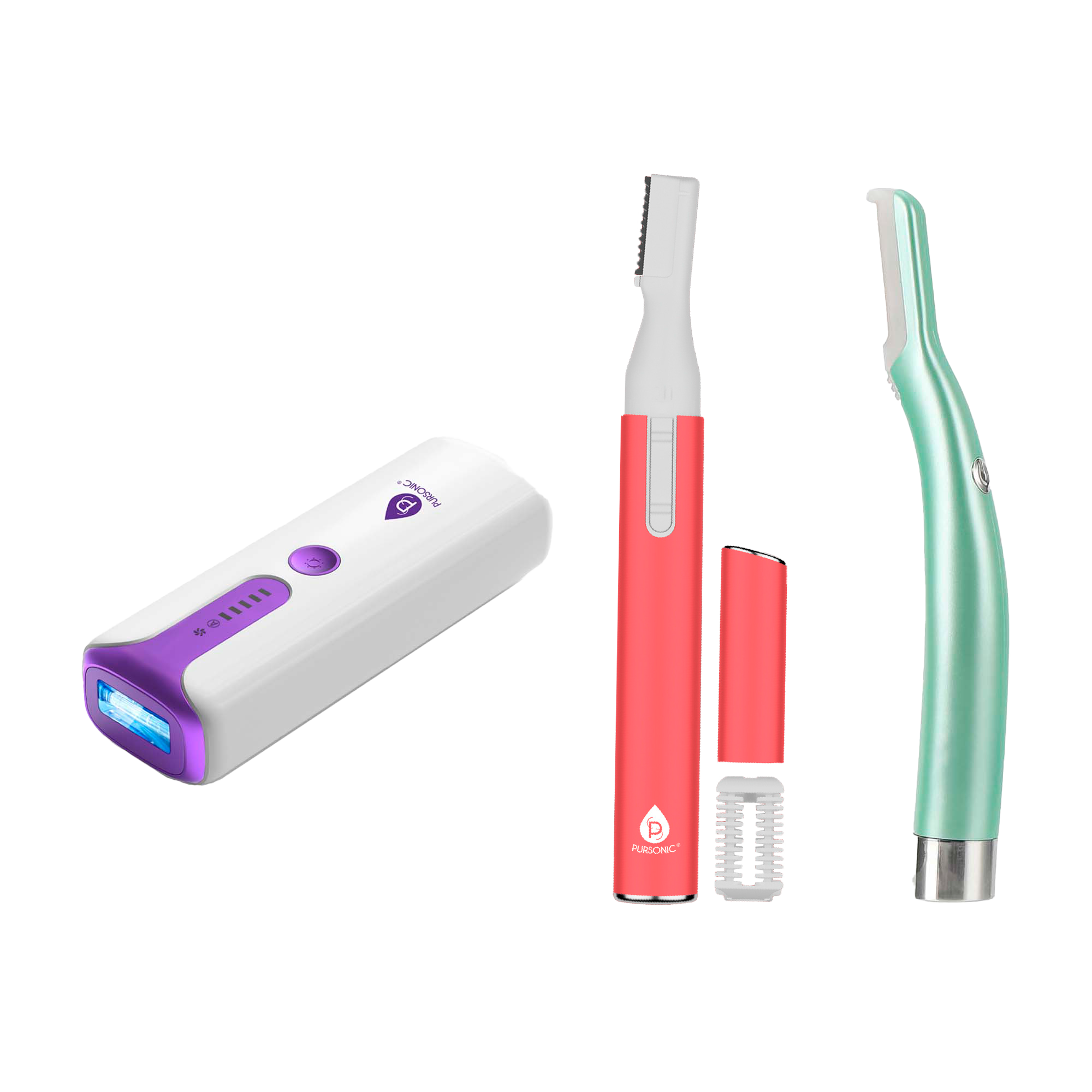 PURSONIC IPL Laser Device & Precision Grooming Set #1
