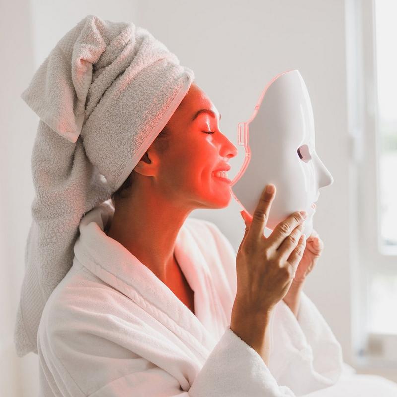 PURSONIC - LED Light Therapy Face Mask 7 Color Skin Care Mask