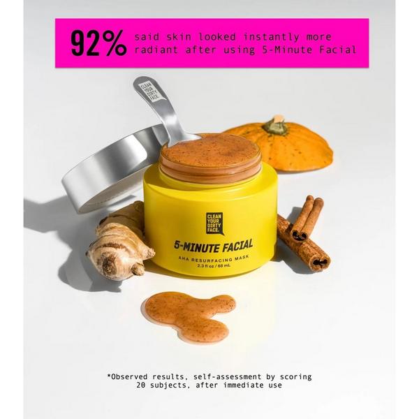 Clean Your Dirty Face 5-Minute Facial #2