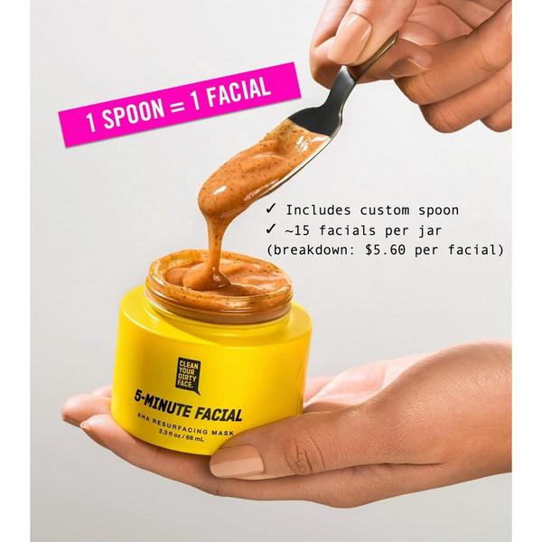 Clean Your Dirty Face 5-Minute Facial #7