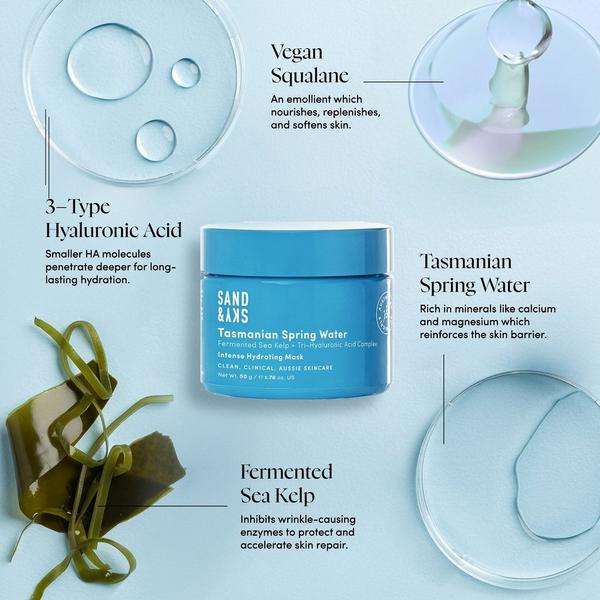 Sand and Sky Tasmanian Spring Water Intense Hydrating Mask #4