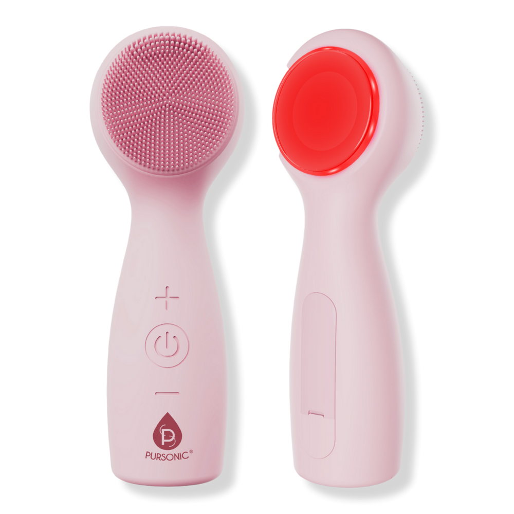 PURSONIC 3-in-1 Facial Cleanser with Heated Jade & 7-Color LED Light Therapy