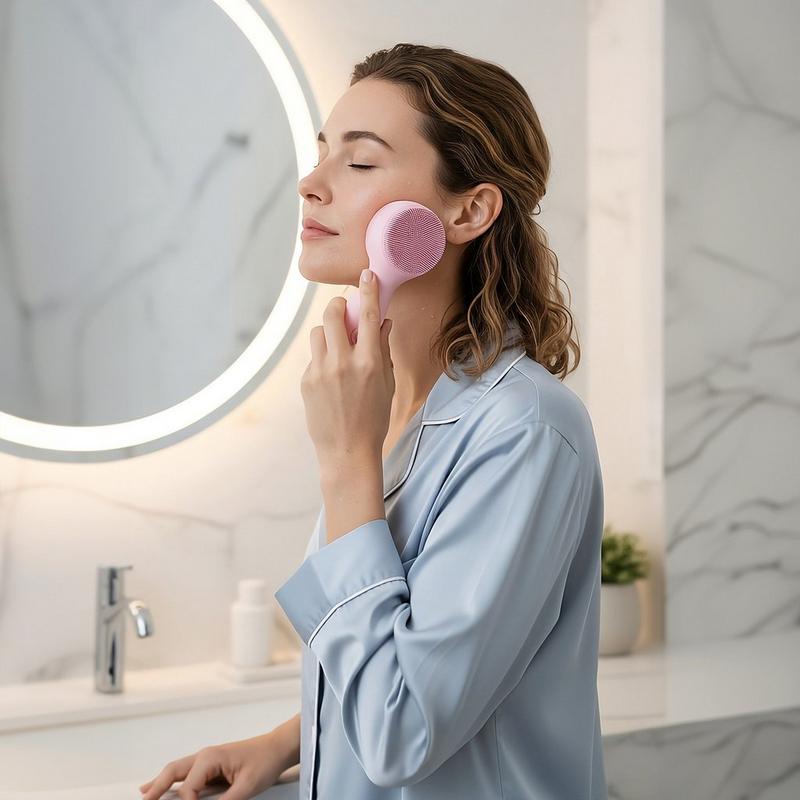 PURSONIC - 3-in-1 Facial Cleanser with Heated Jade & 7-Color LED