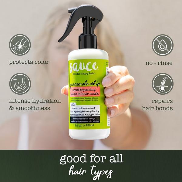 Sauce Beauty Guacamole Whip Bond-Repairing Leave-In Spray Mask #4