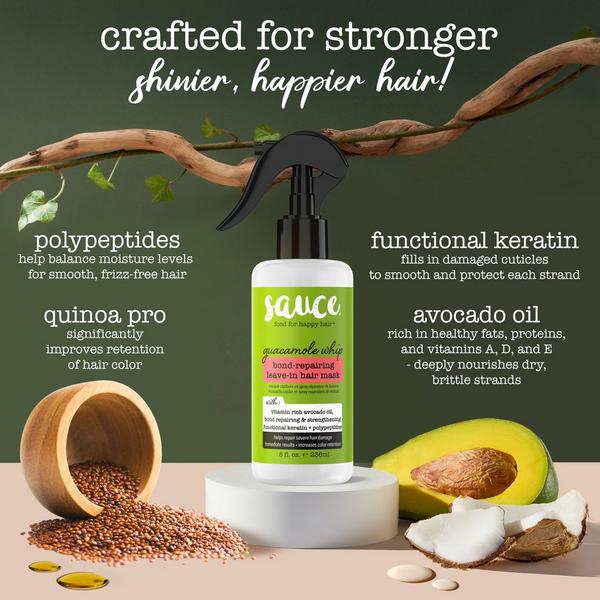 Sauce Beauty Guacamole Whip Bond-Repairing Leave-In Spray Mask #6