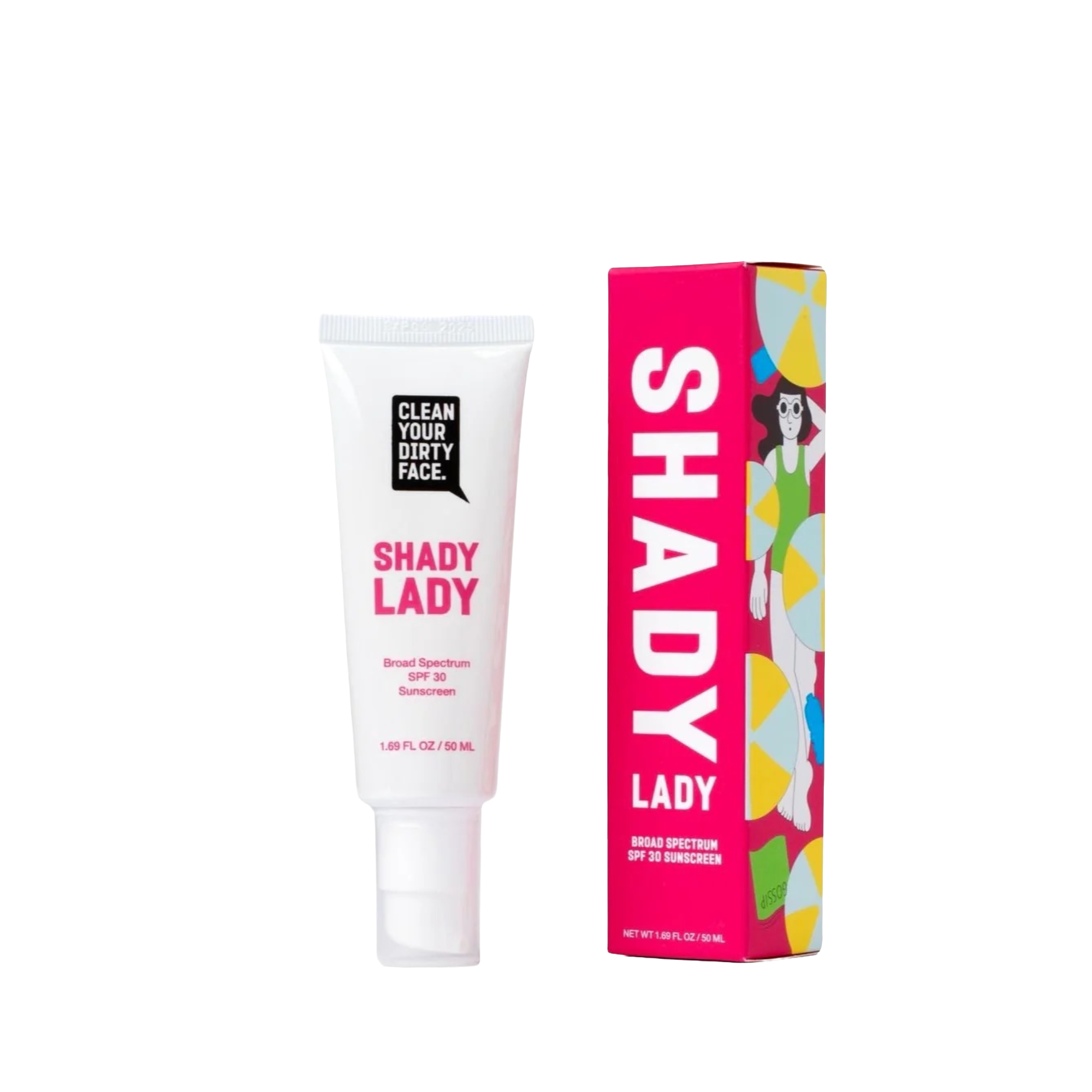 Clean Your Dirty Face Shady Lady Sunscreen #1