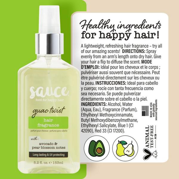Sauce Beauty Guac Twist Hair Fragrance #6
