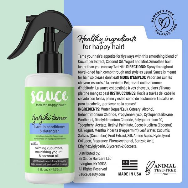 Sauce Beauty Tzatziki Taming Spray Leave-In Conditioner and Detangler #2