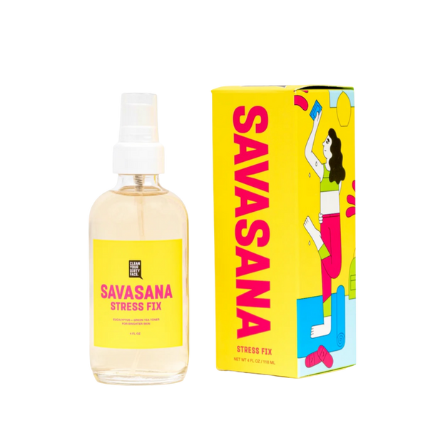 Clean Your Dirty Face Savasana Stress Fix #1