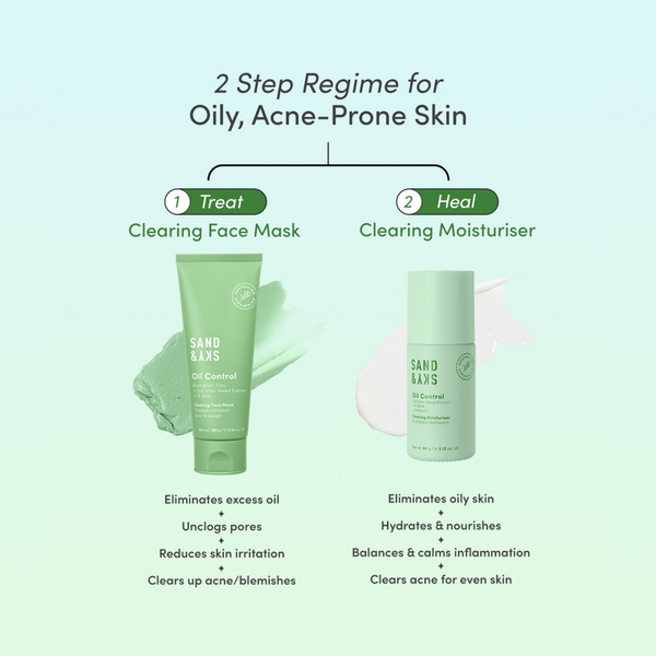 Sand and Sky Oil Control Skin Balancing Kit #2
