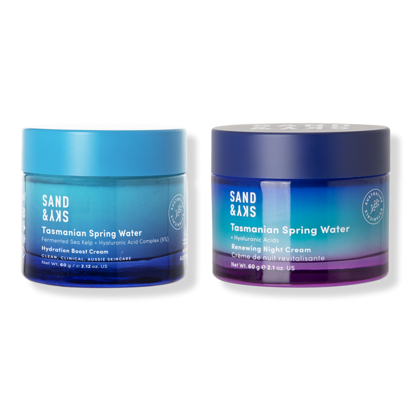Sand and Sky - Tasmanian Spring Water AM/PM Moisturiser Kit | Ulta