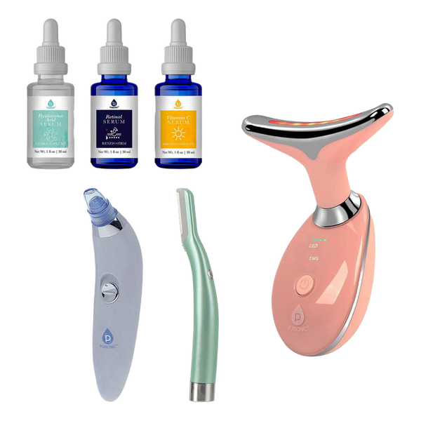 PURSONIC LED Therapy, Pore Vacuum, & Anti-Aging Serums #1