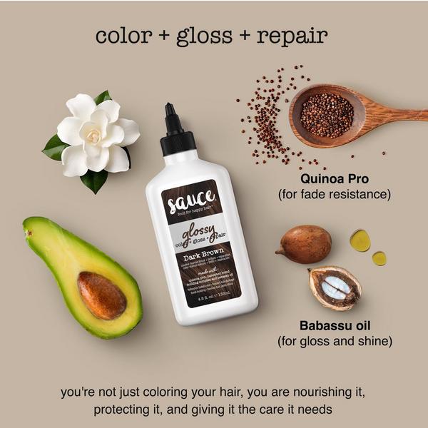 Sauce Beauty Glossy Color+Gloss+Repair #4
