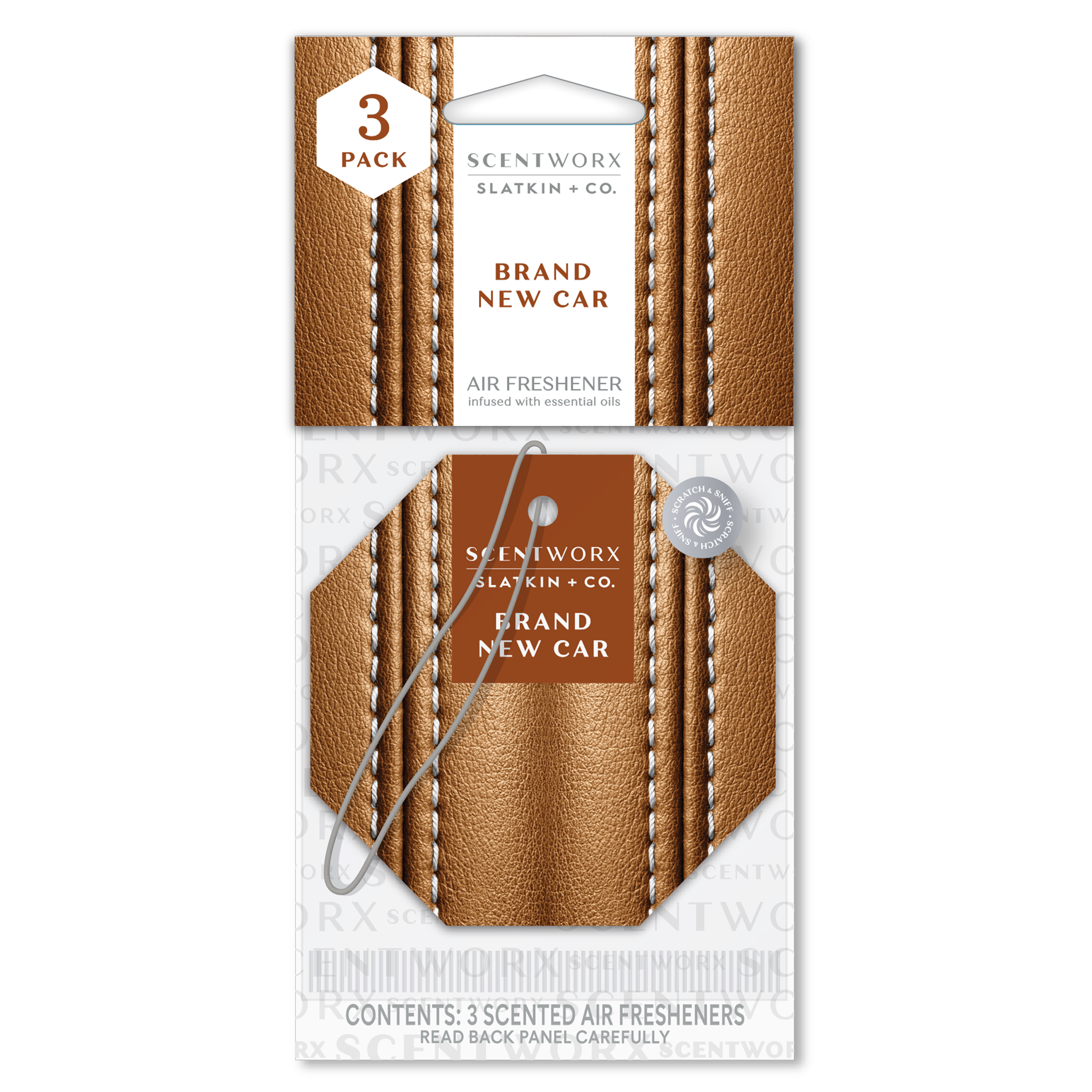 ScentWorx Brand New Car Hanging Auto Air Freshener Set #1