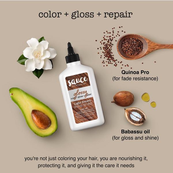 Sauce Beauty Glossy Color+Gloss+Repair #3