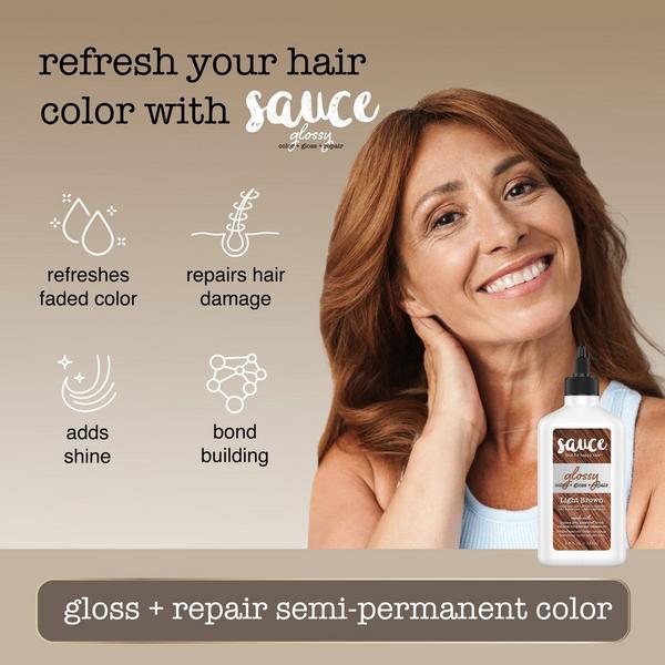 Sauce Beauty Glossy Color+Gloss+Repair #4