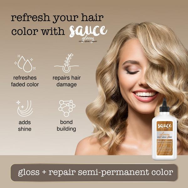 Sauce Beauty Glossy Color+Gloss+Repair #4