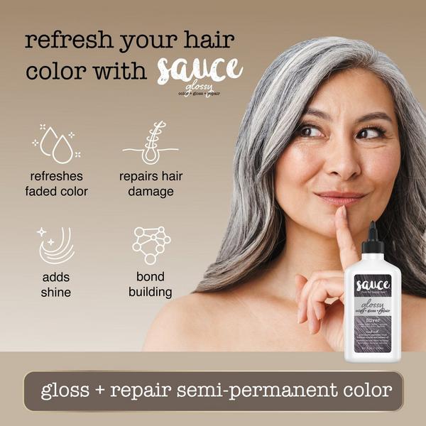 Sauce Beauty Glossy Color+Gloss+Repair #4