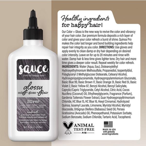 Sauce Beauty Glossy Color+Gloss+Repair #7