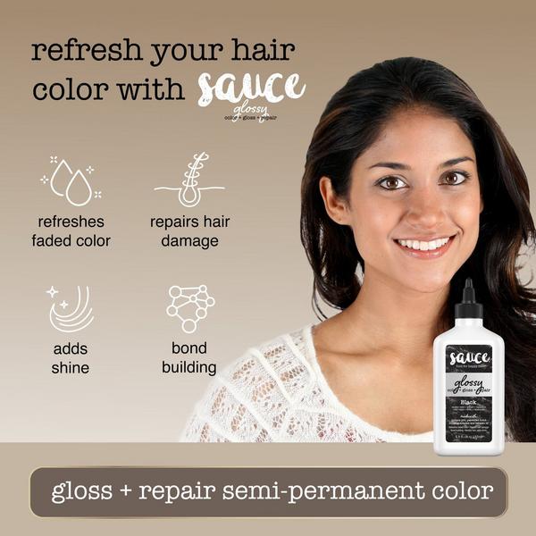 Sauce Beauty Glossy Color+Gloss+Repair #4