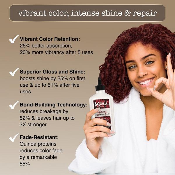Sauce Beauty Glossy Color+Gloss+Repair #3