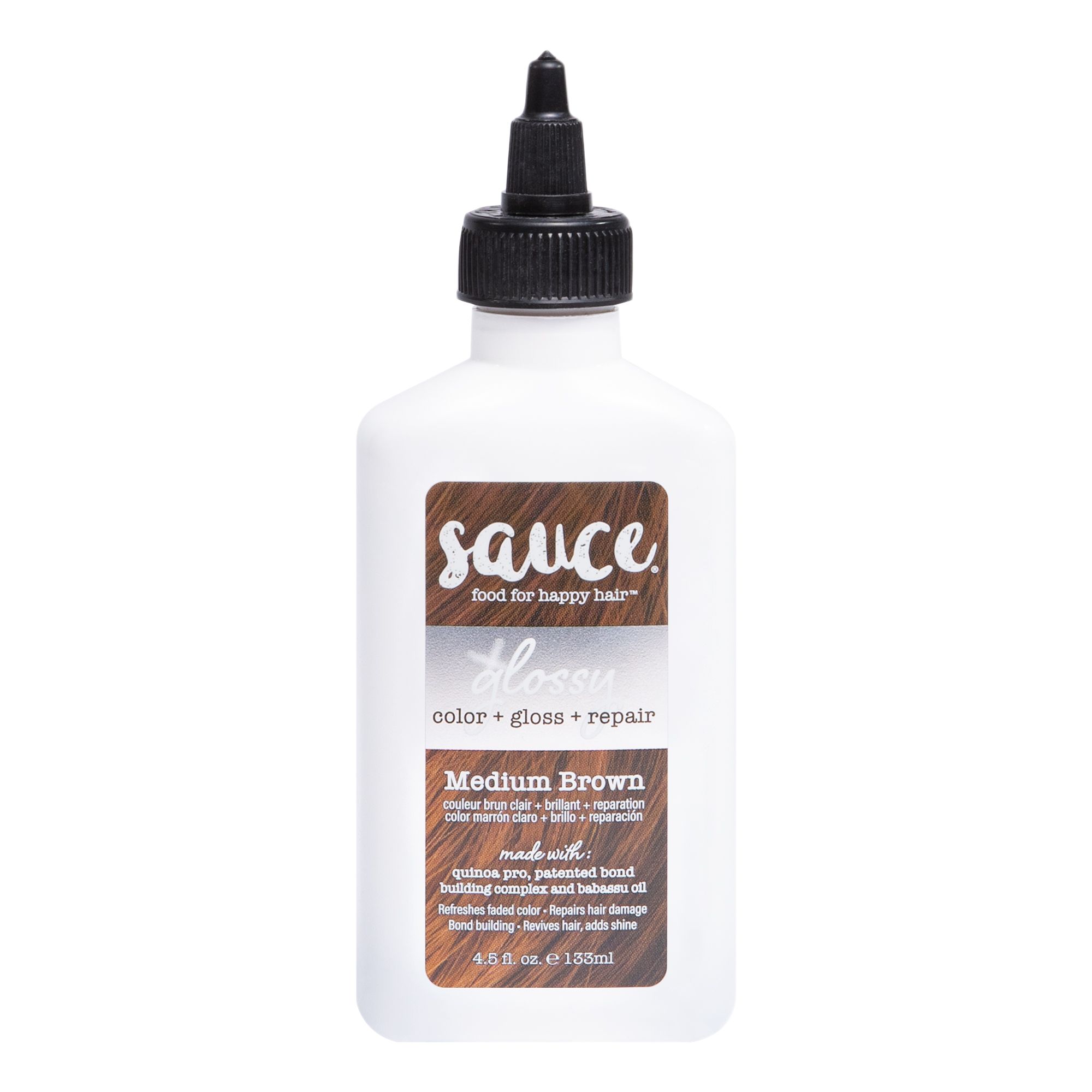 Sauce Beauty Glossy Color+Gloss+Repair #1
