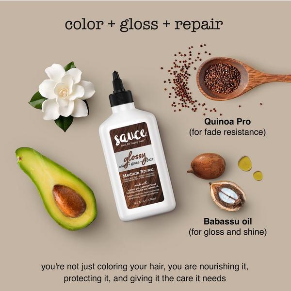 Sauce Beauty Glossy Color+Gloss+Repair #3