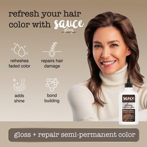 Sauce Beauty Glossy Color+Gloss+Repair #4