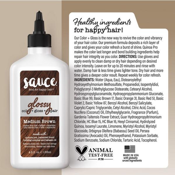 Sauce Beauty Glossy Color+Gloss+Repair #7