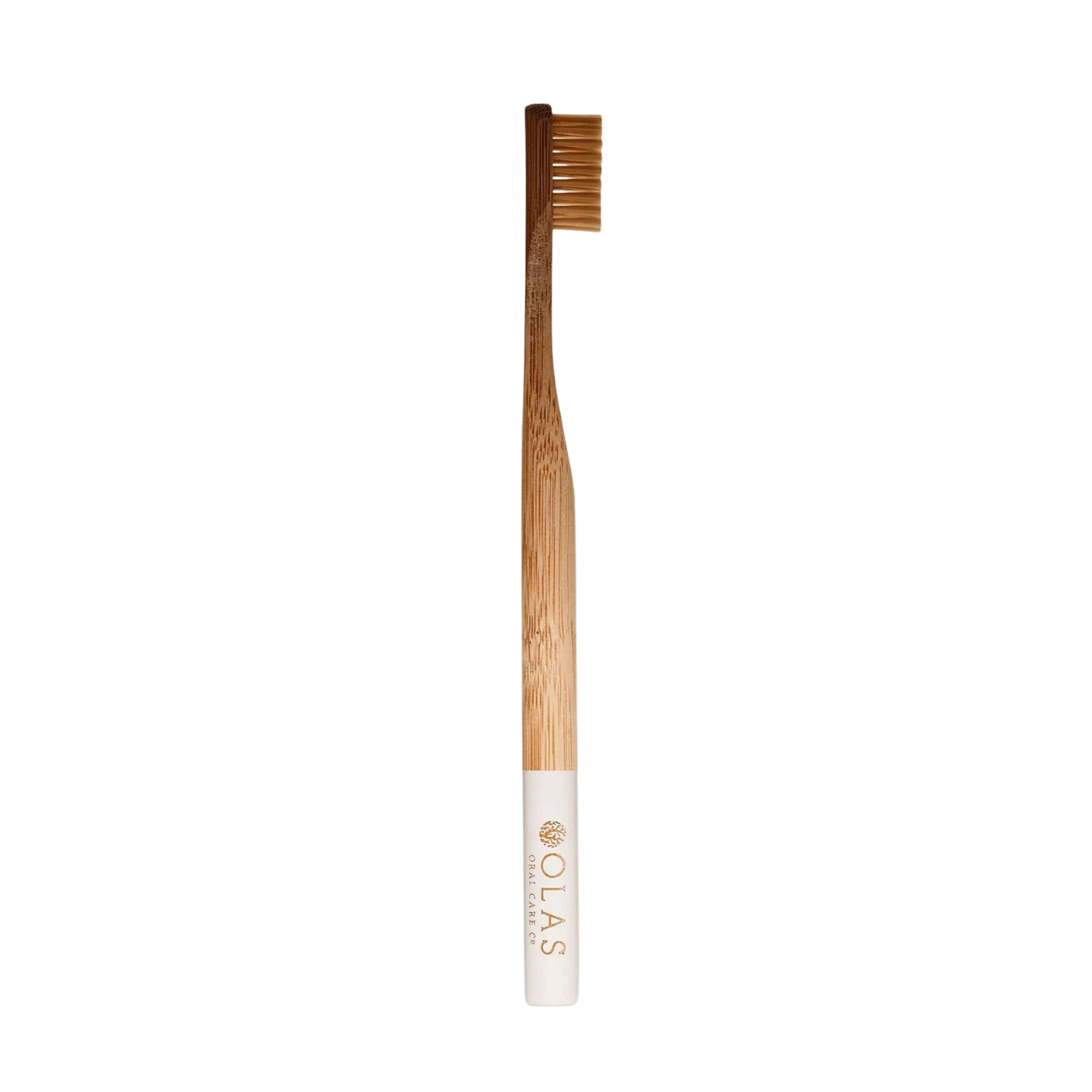 OLAS Wellness White Toothbrush Natural #1