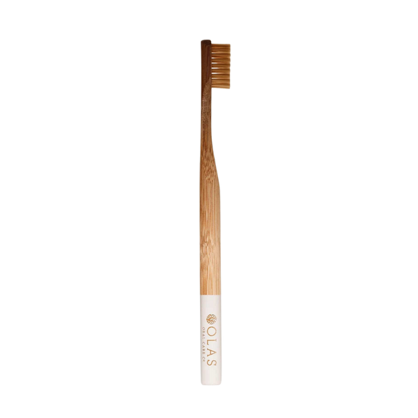 OLAS Wellness White Toothbrush Natural #1