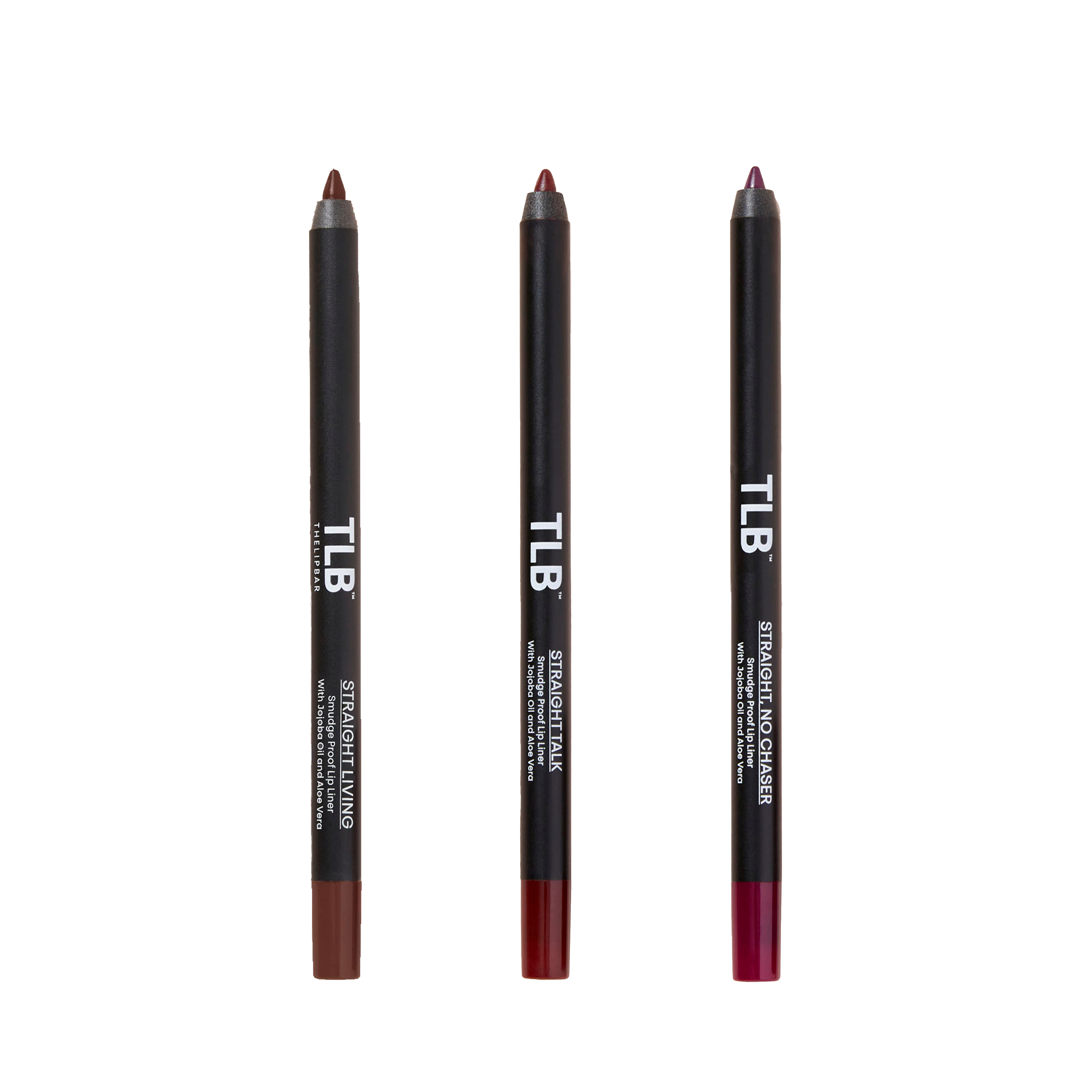 The Lip Bar Straight Line Creamy Lip Liner Trio Set #1