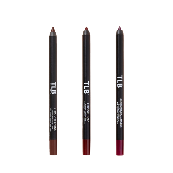 The Lip Bar Straight Line Creamy Lip Liner Trio Set #1