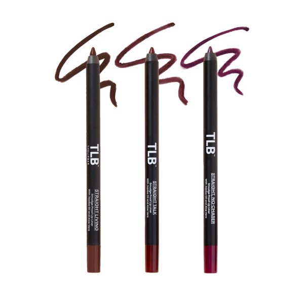 The Lip Bar Straight Line Creamy Lip Liner Trio Set #3