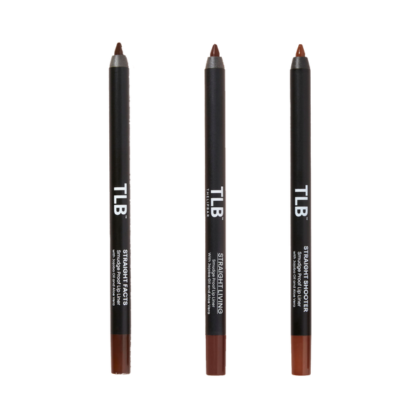 The Lip Bar Straight Line Creamy Lip Liner Trio Set #1