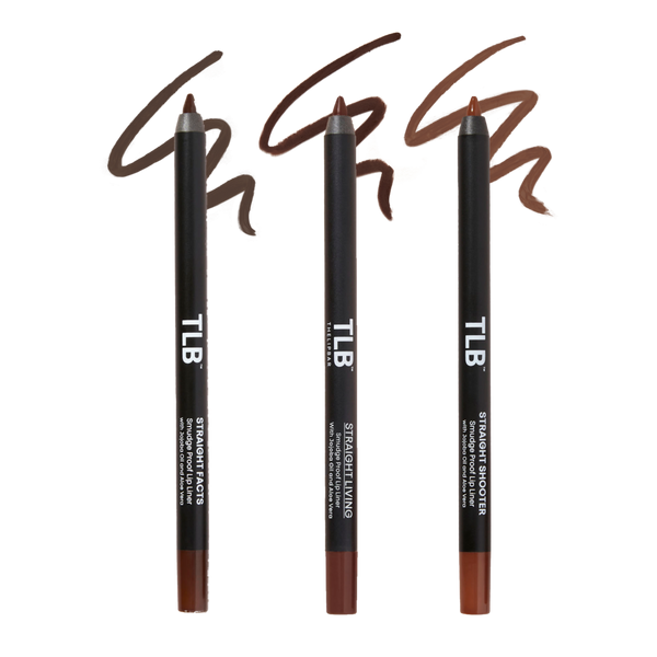 The Lip Bar Straight Line Creamy Lip Liner Trio Set #3