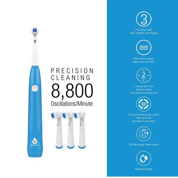 PURSONIC USB Rechargeable Electric Rotary Toothbrush #2