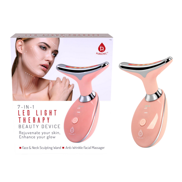 PURSONIC 7-in-1 LED Light Therapy Beauty Device #1