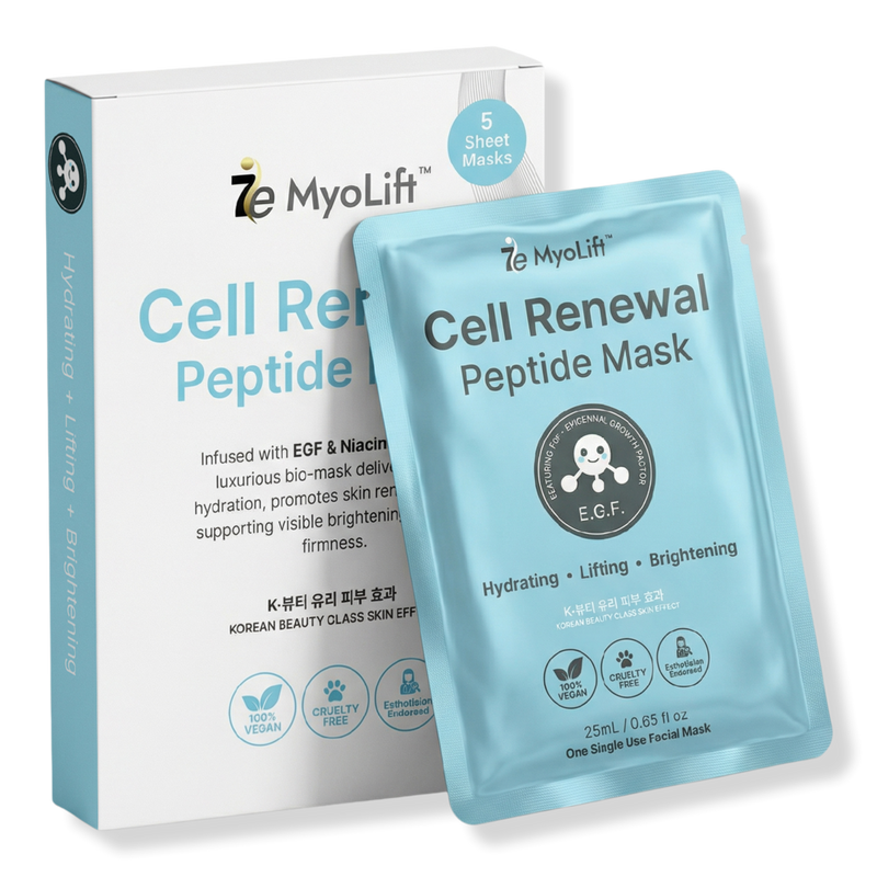 7 E Wellness - 5 Count Cell Renewal Peptide Mask | Ulta Beauty