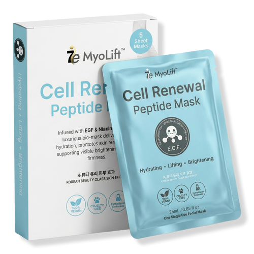 7 E Wellness - 5 Count Cell Renewal Peptide Mask | Ulta Beauty