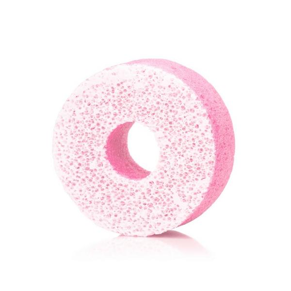 SPONGELLE Confection Chiffon Rose Donut Bath Sponge Built-In Body Wash Shower Loofah for Women #2