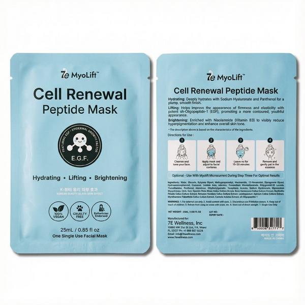 7 E Wellness Cell Renewal Peptide Mask #4