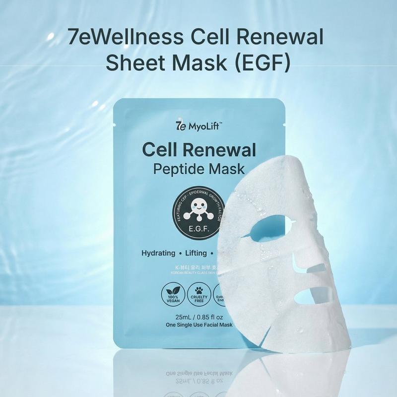 7 E Wellness - 2 Count Cell Renewal Peptide Mask | Ulta Beauty