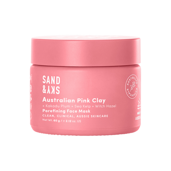 Sand and Sky Australian Pink Clay Porefining Face Mask #1